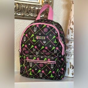 💗💚 Wicked Kids Backpack - Black, Pink, and Green